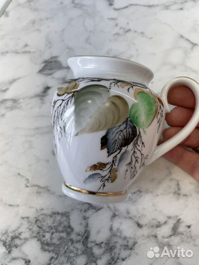 Молочник/сливочник новый сервиза лфз Березка