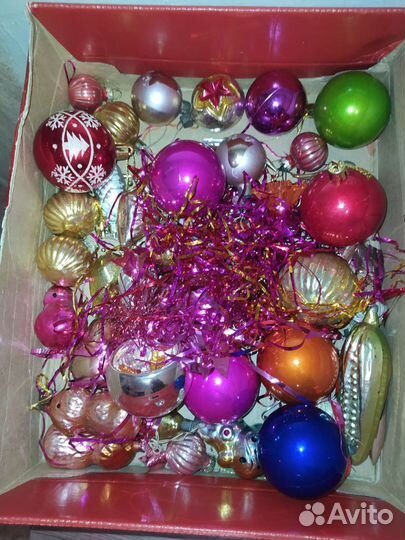 Елочные игрушки СССР