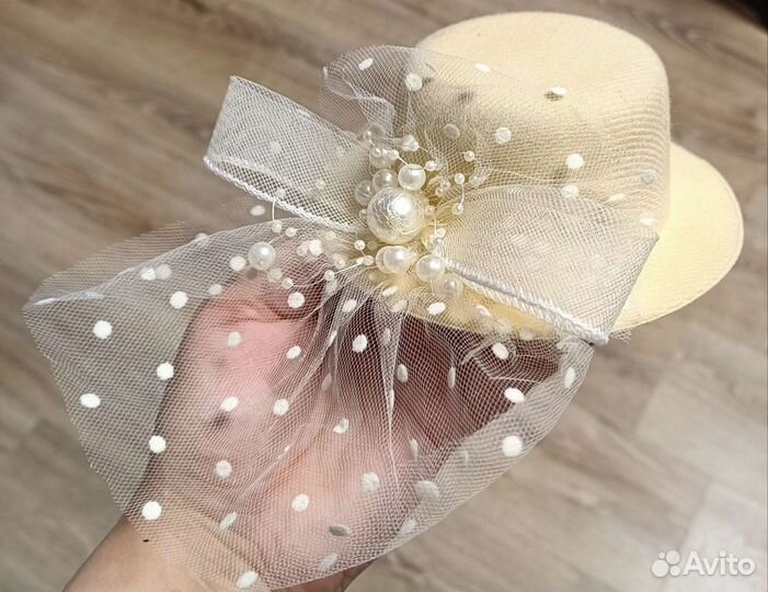 Мини шляпка