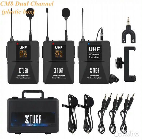 Беспроводной петличный микрофон радиосистема