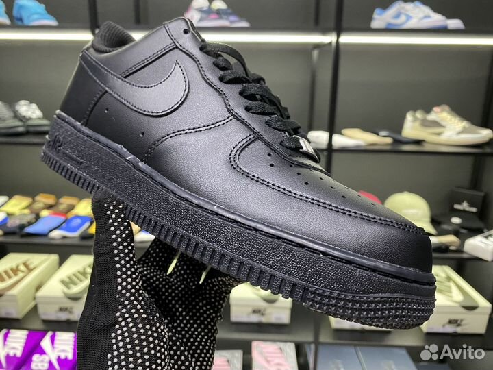 Кроссовки Nike Air Force 1 '07 Low Black