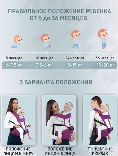 Рюкзак переноска кенгуру