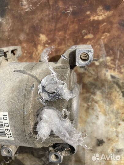 Компрессор кондиционера Хендай Авант 1.6л. G4FD