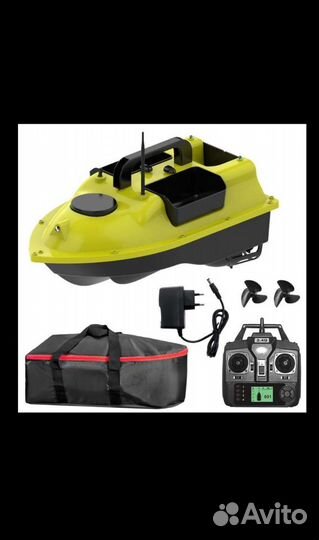 Кораблик прикормочный с gps+эхолот