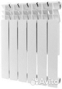 Радиатор алюминиевый rommer Plus 500/100 10 секций