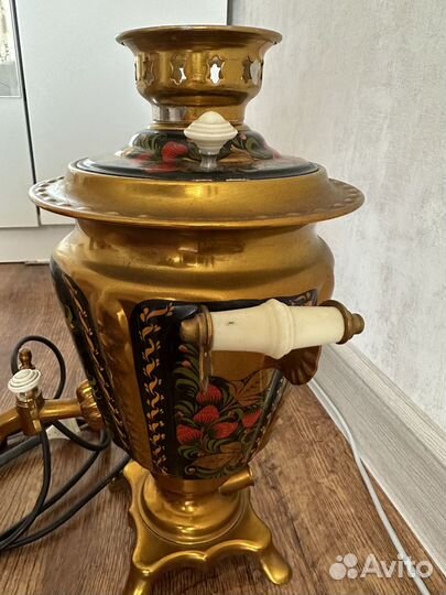 Самовар электрический расписной