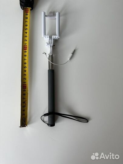 Селфи палка монопод с кнопкой