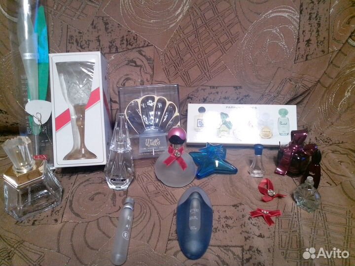 Флаконы от парфюма винтаж