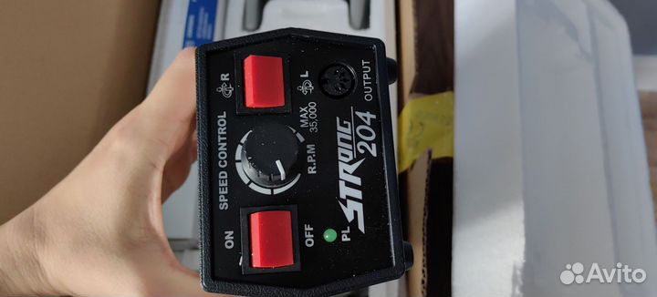 Аппарат для маникюра strong 204, лампа уф