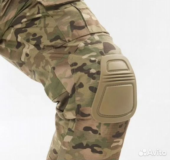 Тактический летний костюм с наколенниками