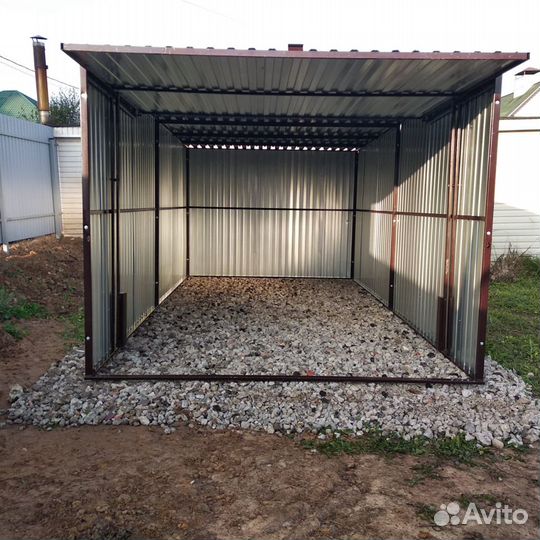 Гараж пенал ракушка Хозблок