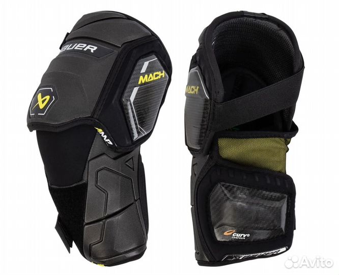 Локти Bauer Mach SR XL и Щитки Bauer Mach 16