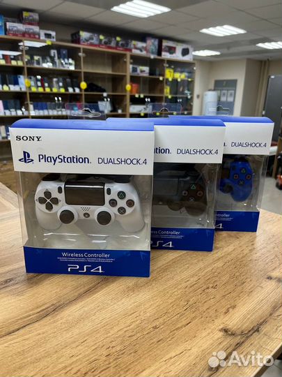 Геймпад для Sony PS4 однотонные