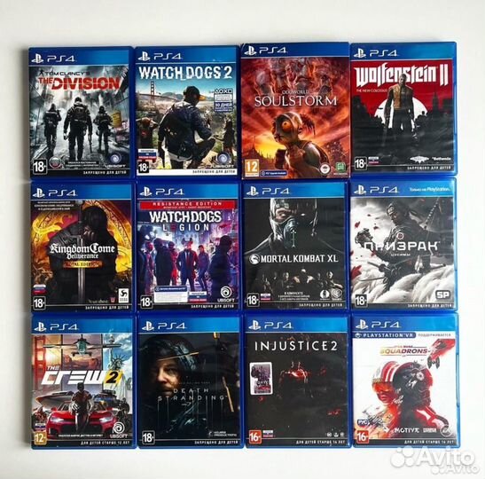 Диски Игры PS4 Лицензионные PlayStation 4