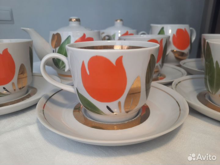 Чайный сервиз СССР Чайка