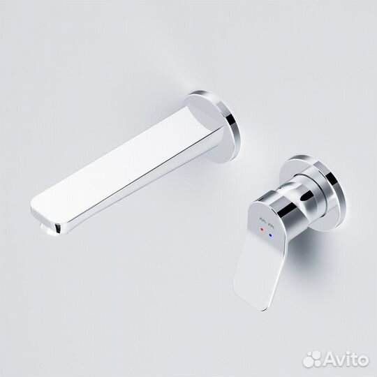 Смеситель для раковины встраиваемый AM.PM X-Joy хром однорычажный (F85A72600)