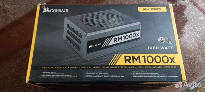 Блок питания corsair 1000 RM-1000X