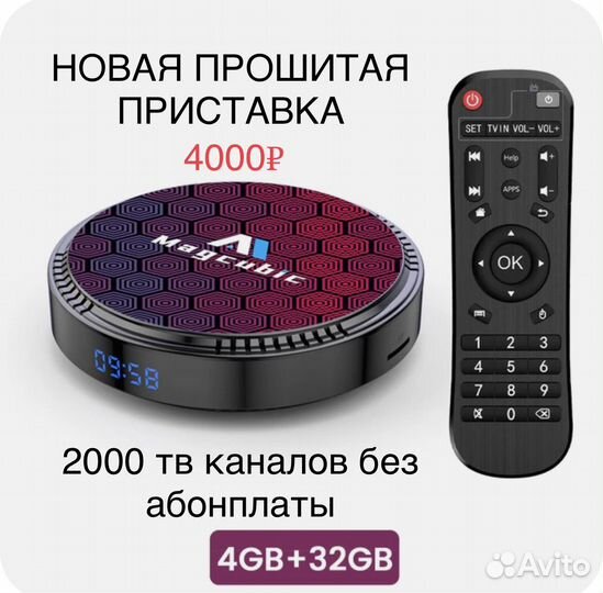 Тв-приставка Magcubic Android 12 Allwinner