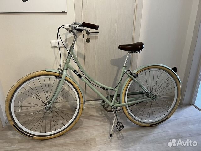 Велосипед женский bearbike мятный без скоростей, Б/у купить в Москве ...