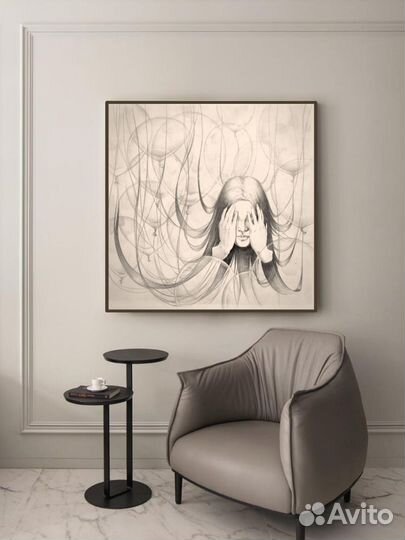 Картина в интерьер авторская