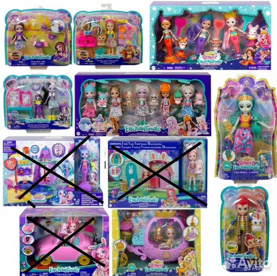 Куклы Enchantimals (энчантималс), оригинал