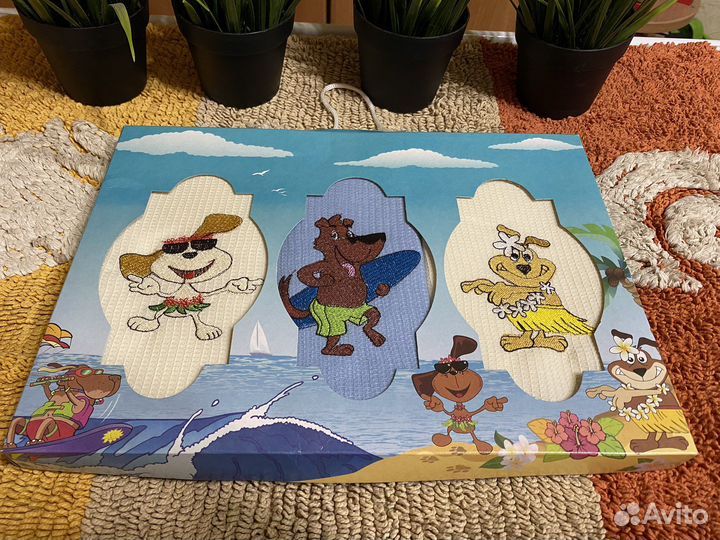 Набор полотенец детский подарочный