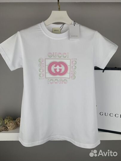 Футболка для девочек детская G.U.C.C.I