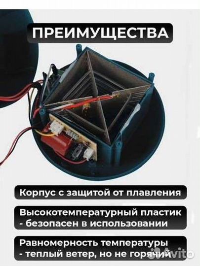 Лампа тепловентилятор