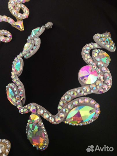 Украшение на голову для бально-спортивных танцев