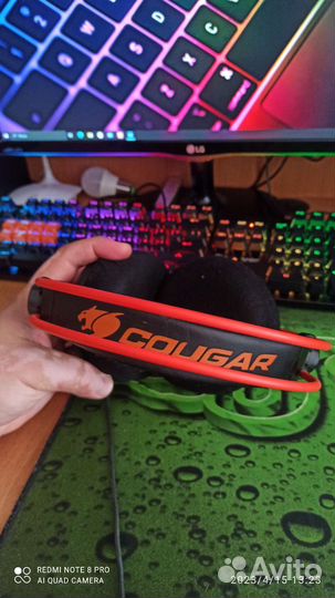 Игровые наушники с микрофоном