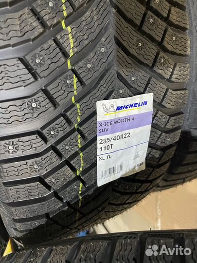 Michelin X-Ice North 4 SUV 285/40 R22 и 325/35 R22 114H