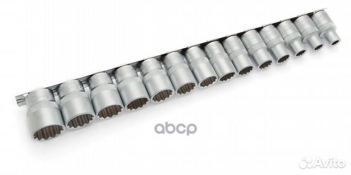 Набор головок 12-ти гранных 1/2 14 пр.(8 9 10 1