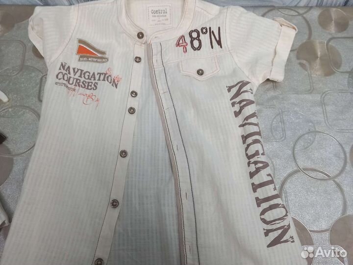 Рубашка для мальчика 122