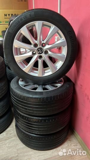 R17 Continental ContiPremiumContact 215/55, PCD 5x114.3 DIA 60.1