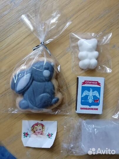 Фигурное мыло пакетом