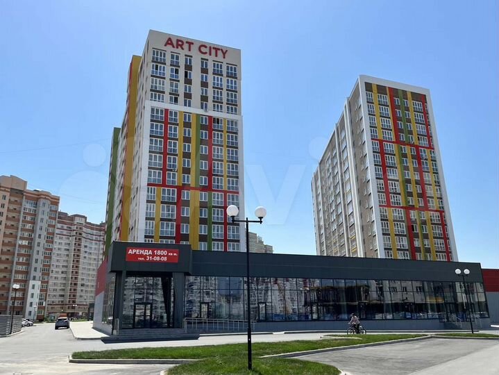 2-к. квартира, 59,4 м², 4/16 эт.