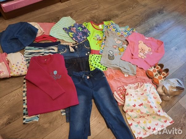 Детские вещи пакетом для девочки от 0 до 6лет