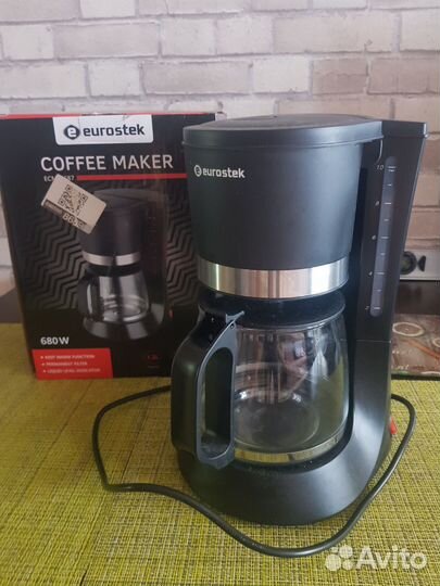 Кофеварка капельная новая