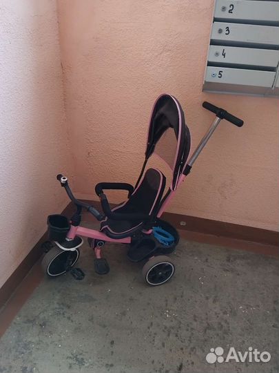 Детский велосипед с ручкой бу