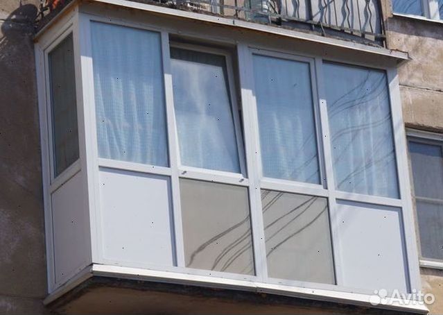 Пластиковые балконы под ключ