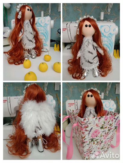 Куклы интерьерные подарочные ручной работы