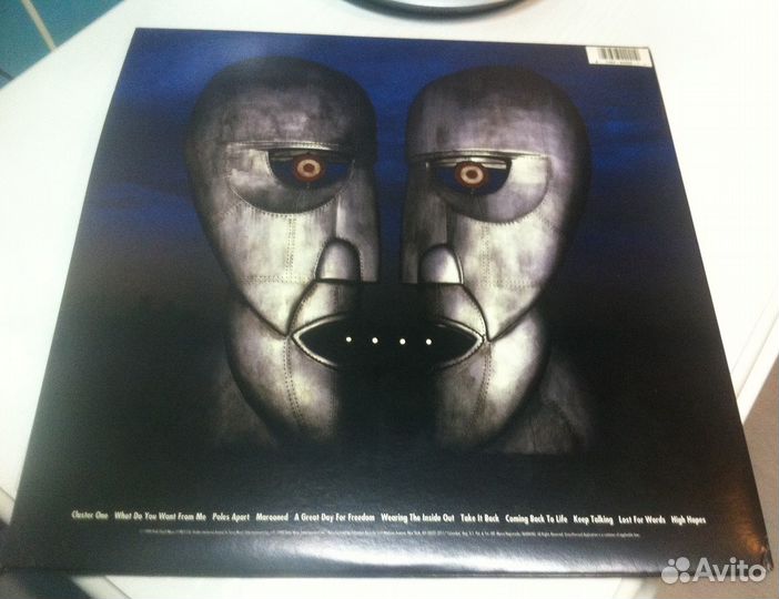 Pink Floyd – The Division Bell (1994, Blue LP)