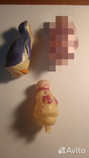 Ёлочные игрушки на прищепке