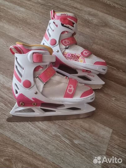 Коньки раздвижные 35- 38