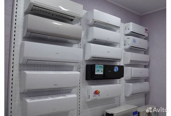 Сплит система с установкой