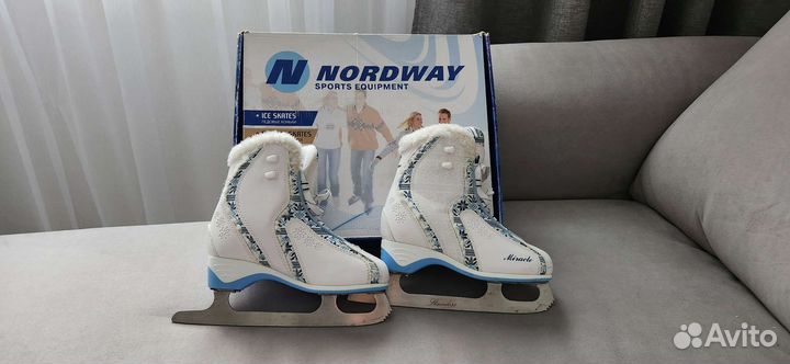 Коньки женские nordway р. 35