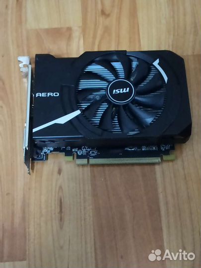 Видеокарта MSI Radeon RX 550 aero ITX 4GOC