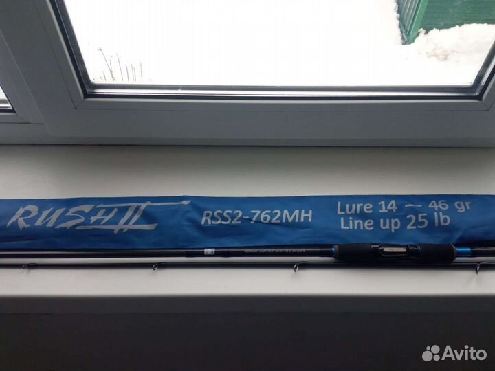 Спиннинг для джига и твичинга SLrods Rush II 14-46