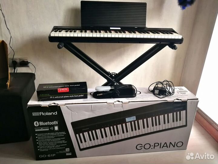 Цифровое пианино roland GO:piano GO-61P