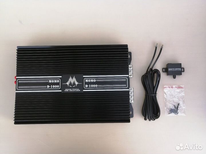 Momo D-1000 1 канальный (моноблок) усилитель мощно